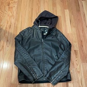 Men’s Buffalo leather coat